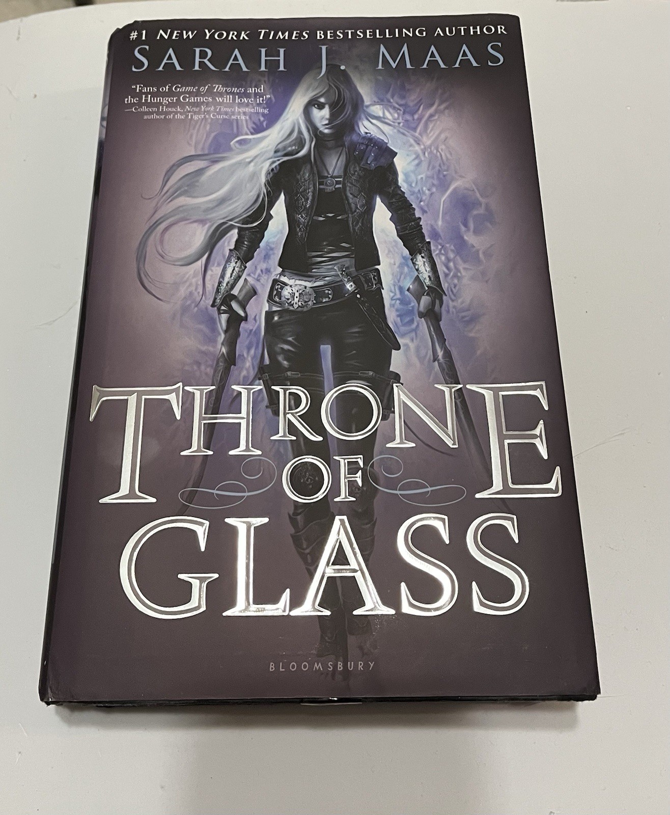 Throne of Glass – Sarah J. Maas (2012, Hardcover) – OOP Hardcover Ex Library
