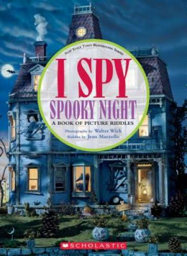 I Spy Spooky Night: A Book of Picture Riddles – Hardcover – GOOD