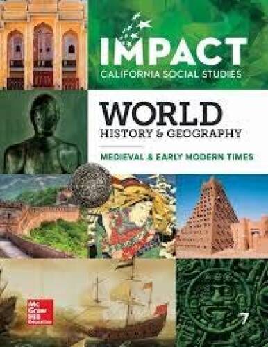McGraw Hill Impact World HIstory and Geography Medieval and Early Times G – GOOD