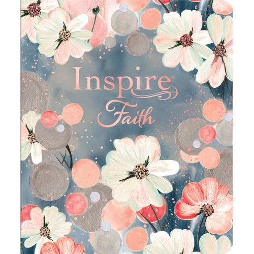 Inspire Faith Bible Nlt, Filament Enabled (Leatherlike, Watercolor Garden): The