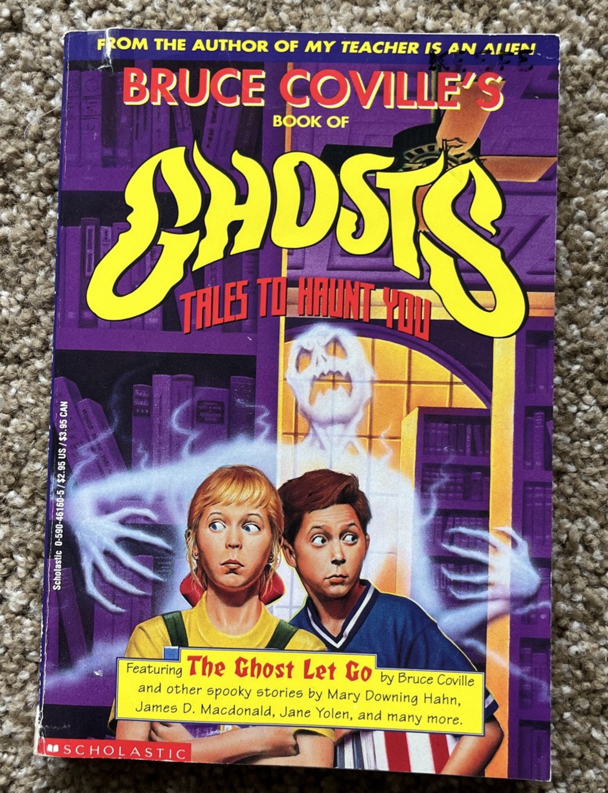 Lot of 5 1990s Bruce Coville PB Book of Monsters / Ghosts / Aliens / Nightmares