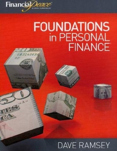 Foundations In Personal Finance – paperback Dave Ramsey