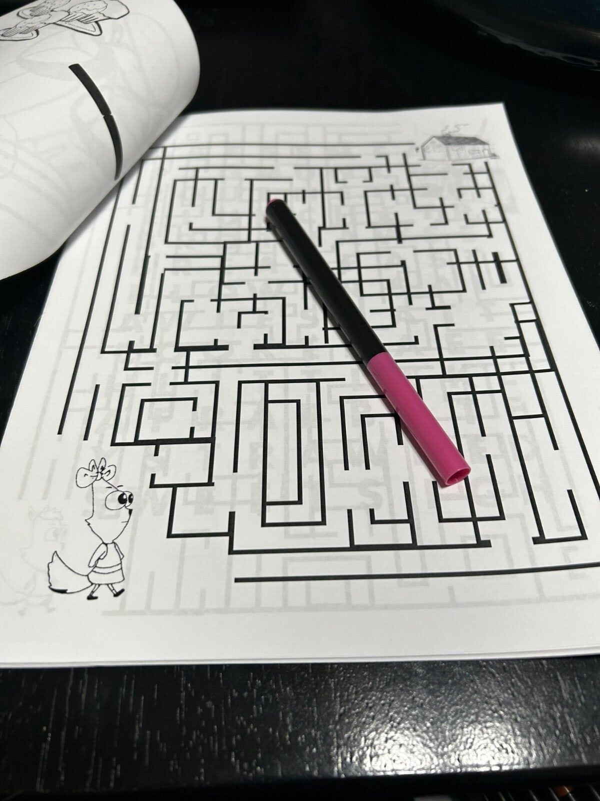 DIGITAL CONTENT- 2022 Big Bad Coloring and Activity Book-35 Pages PRINTING REQ’D
